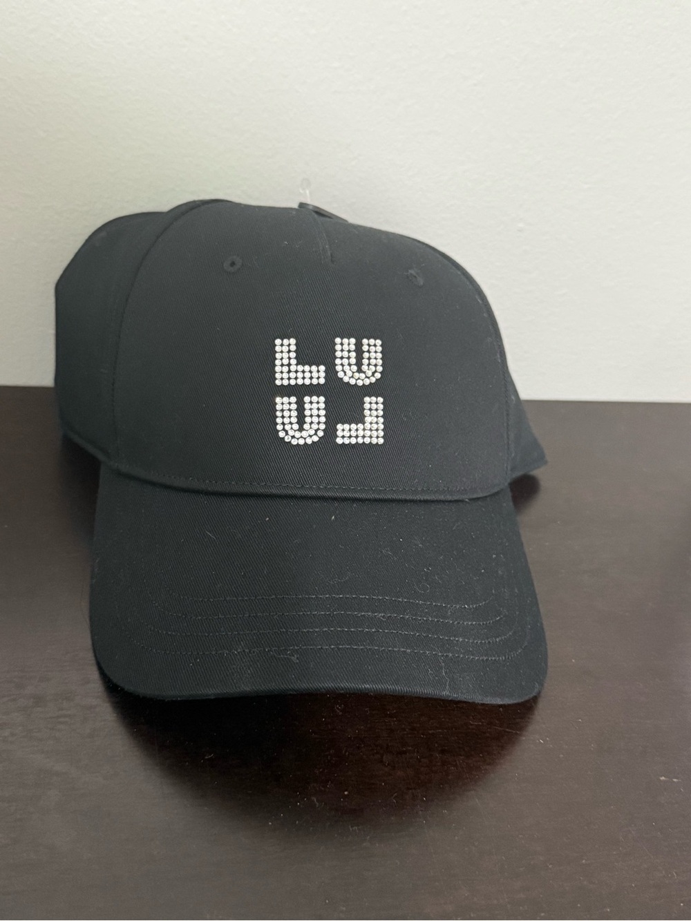 Lululemon Baseball Cap with Crystal 'LU' Accent